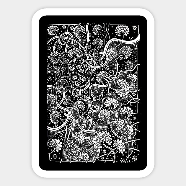 Flowers Sticker by Marie's Art